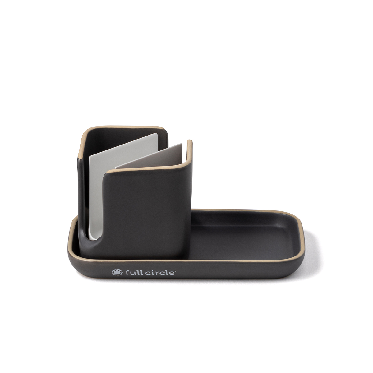 Full Circle ceramiczny organizer do zmywania Stash