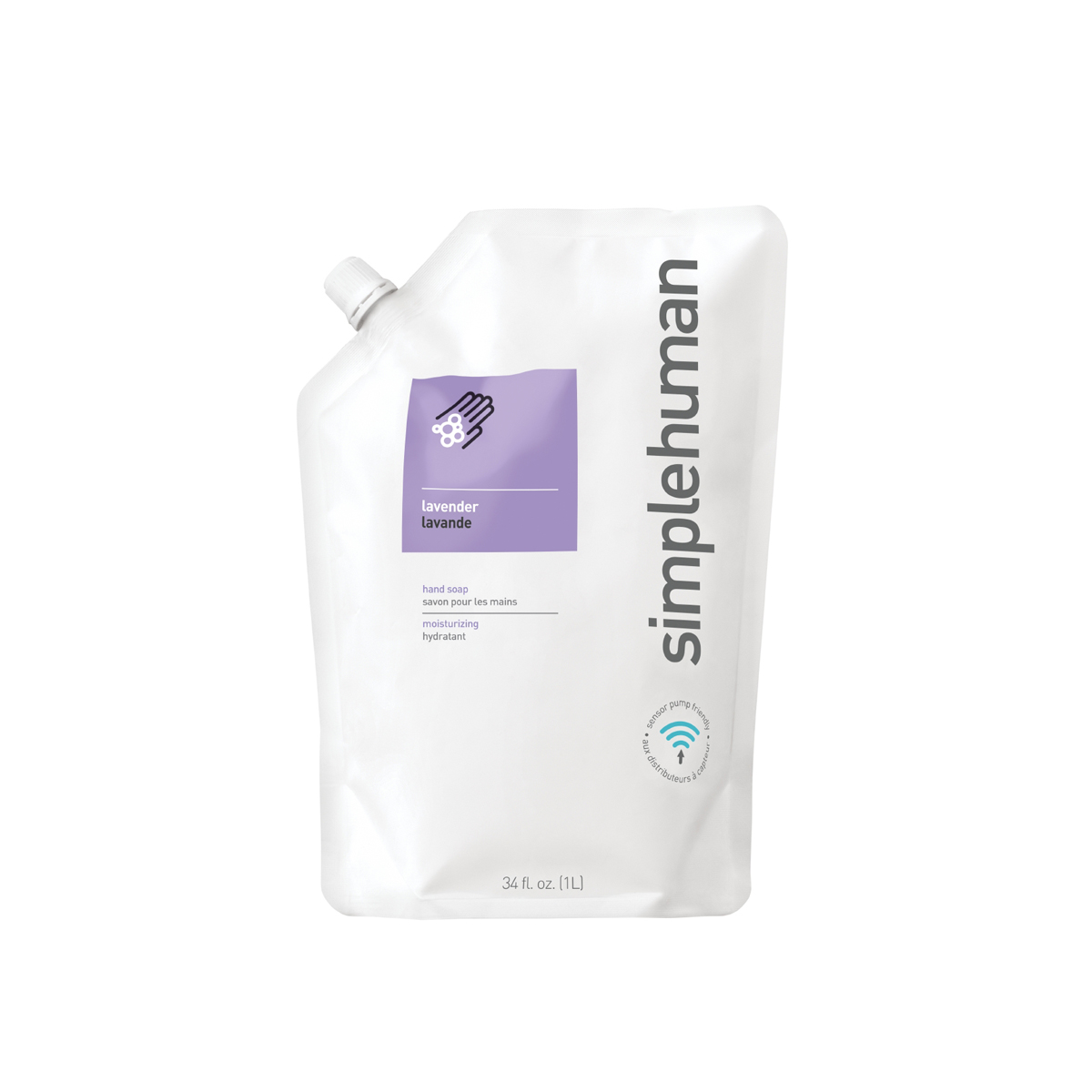 Mydło do rąk w płynie LAVENDER - 1L / simplehuman