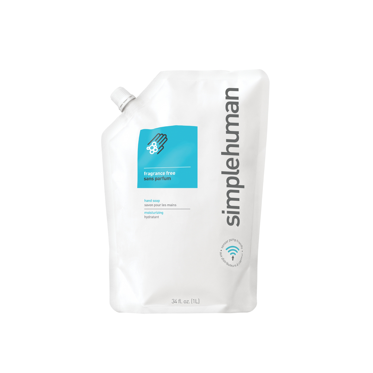 Mydło do rąk w płynie FRAGRANCE FREE - 1L / simplehuman