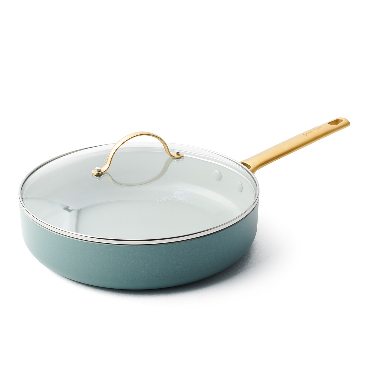 Patelnia ceramiczna głęboka PADOVA SkyBlue 28 cm / GreenPan