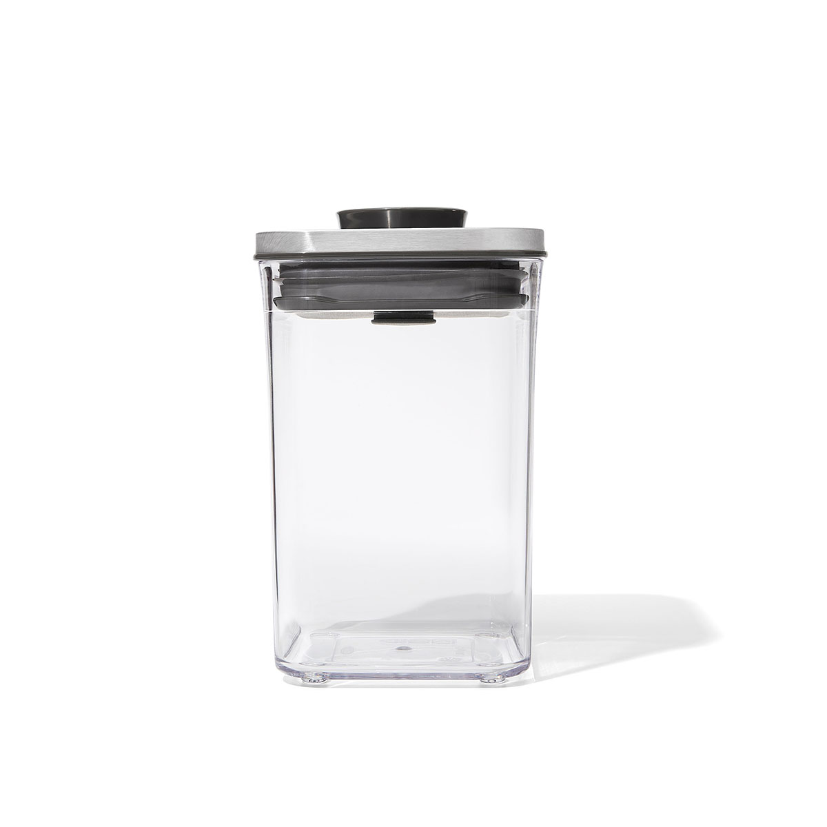 Pojemnik POP2 1L kwadratowy - Steel / OXO
