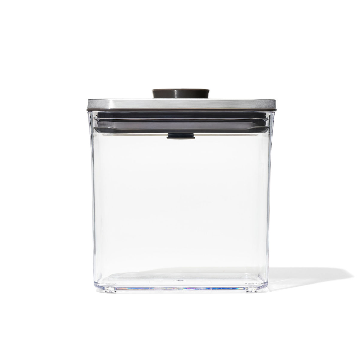 Pojemnik POP2 1,6L prostokątny - Steel / OXO