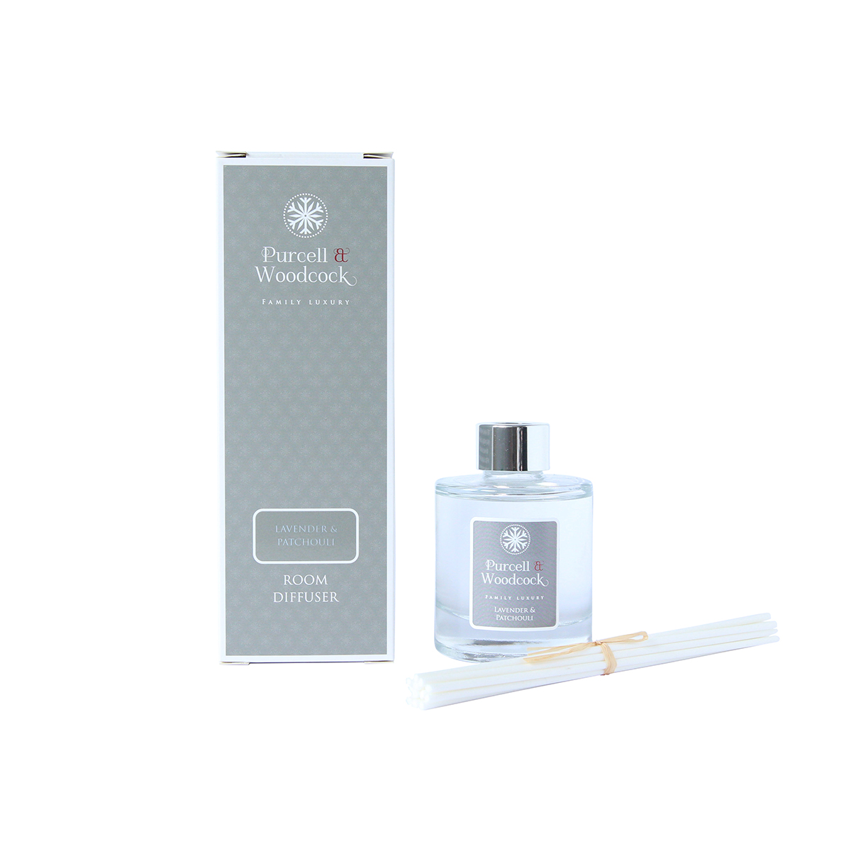 Dyfuzor zapachowy Lavender & Patchouli 120 ml / Purcell & Woodcock