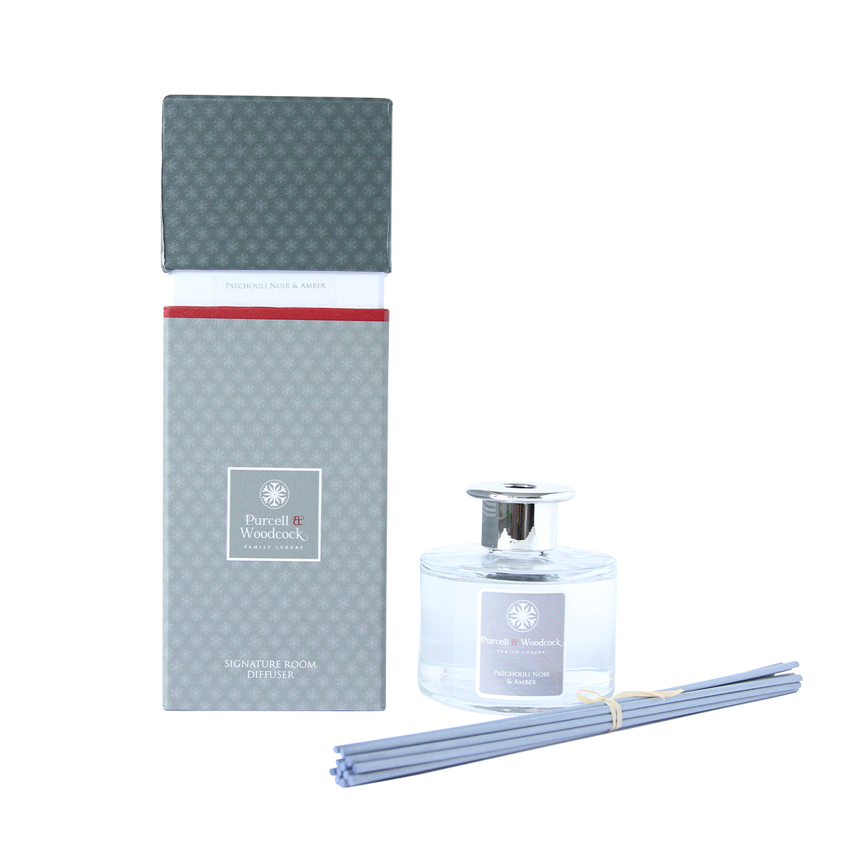 Dyfuzor zapachowy Patchouli Noir & Amber 200 ml / Purcell & Woodcock