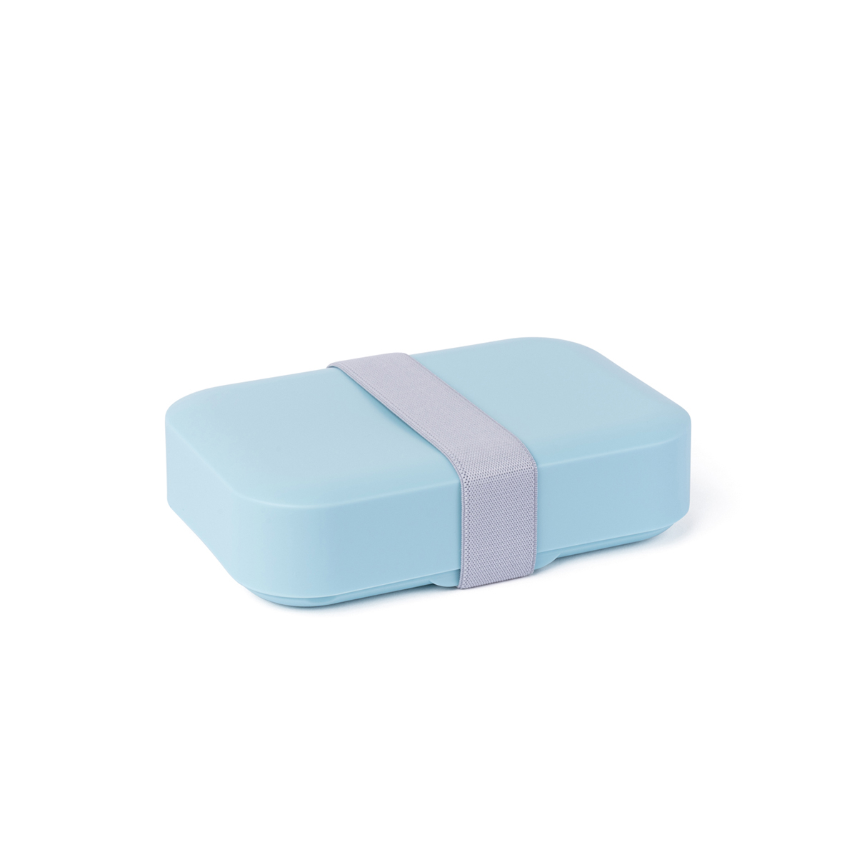 Amuse lunchbox średni z gumką Sky Blue