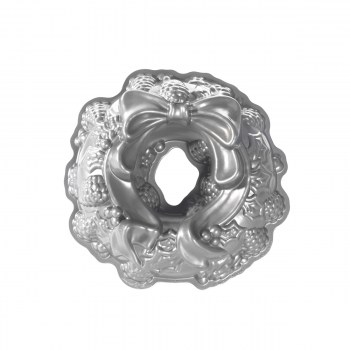 forma do babki z kominem wieniec adwentowy, ciasto adwentowe, ciasto na adwent, forma do babki w kształcie wieńca adwentowego, forma do pieczenia z aluminium, forma Nordic Ware 85348, hurtownia Nordic Ware, 