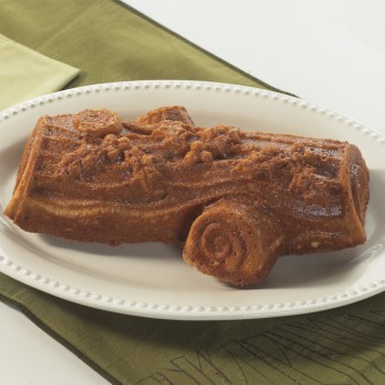 forma do pieczenia, forma w kształcie kawałka drewna, forma do pieczenia kawałek drewna, forma Yule Log, forma Nordic Ware 86448, forma do babki z aluminium, forma aluminiowa do pieczenia 