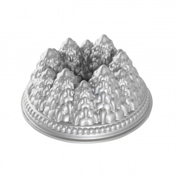 89737 Nordic Ware, forma Nordic Ware, forma do babki aluminiowa, forma do pieczenia aluminiowa, forma do ciasta z aluminium, formy do pieczenia Nordic Ware, forma do babki pine forest, Pine Forest Nordic Ware