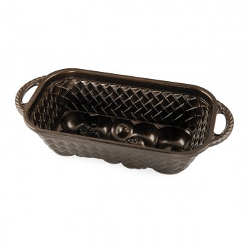 92548 Nordic Ware, forma Nordic Ware, forma do babki aluminiowa, forma do pieczenia aluminiowa, forma do ciasta z aluminium, formy do pieczenia Nordic Ware, forma do babki Kosz Jabłek, Kosz jabłek Nordic Ware