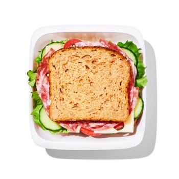 pojemnik na kanapki, pojemnik na zupę, pojemnik na zupę do mikrofali, pojemnik na lunch, pojemnik na obiad, pojemnik do lodówki, pojemnik na żywność, lunchbox do pracy, śniadaniówka do szkoły, pojemnik na jedzenie, OXO na kanapki 11301600MLNYK