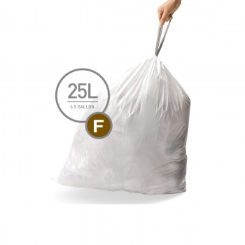 Worki na śmieci 20 szt. - rozm. F 25L / simplehuman