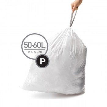 Worki na śmieci 20 szt. - rozm. P 50-60L / simplehuman