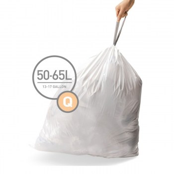 Worki na śmieci 20 szt. - rozm. Q 50L / simplehuman
