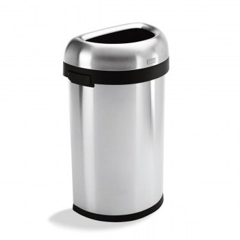 kosz otwarty, kosz do biur, kosz na śmieci do kawiarni, kosz na śmieci do centrów handlowych, kosz otwarty 60l, kosz simplehuman, kosz brabantia, kosz vesco