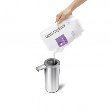 Dozownik bezdotykowy akumulatorowy 266ml stal matowa / simplehuman