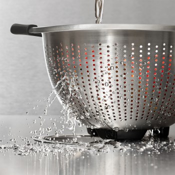 durszlak ze stali nierdzewnej, durszlak OXO, do odcedzania makaronu, OXO GoodGrips, OXO 11330800UK
