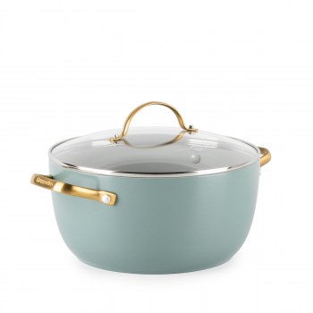 Zestaw garnków i patelni PADOVA SkyBlue - 10 elementów / GreenPan