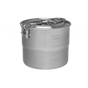 cook set for two Stanley, zestaw kempingowy Stanley 2 osób, zestaw do gotowania Stanley, menażka Stanley, menażka ze stali nierdzewnej, menażka 1L, 10-09997-003 Stanley, 