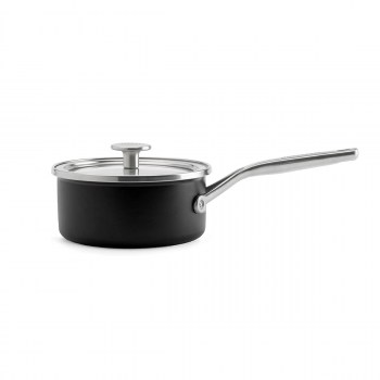 CC005997-001 KitchenAid, czarny rondel KitchenAid, mały rondel KitchenAid, rondel 1,3L, rondelek KitchenAid, rondle KitchenAid, czarny rondelek, garnek matt black, garnek do miksera matt black