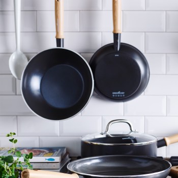 wok diamentowy, wok Vintage, wok greenchef, wok green chef, głęboki wok, wok non stick, wok z powłoką nieprzywieralną, wok na indukcję, wok vintage, powłoka thermolon, wok 28 cm, wok 3,6 l, nowoczesny wok, wok do zmywarki, wok na indukcję, 