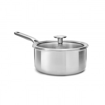 rondel KitchenAid, akcesoria KitchenAid, rondle KitchenAid, rondel z pokrywką stal nierdzewna KitchenAid, rondel stal nierdzewna, rondel ze stali nierdzewnej, Multi-Ply Stainless Steel KitchenAid, rondel 3-warstwowy, importer KitchenAid, wyłączny przedst