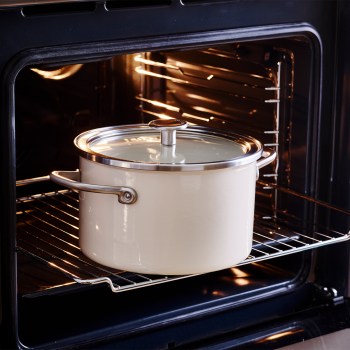 CC003266-001 KitchenAid, kremowy garnek KitchenAid, garnek KitchenAid, garnek 3,7L, garnki KitchenAid, kremowy garnek, garnek KitchenAid 20cm