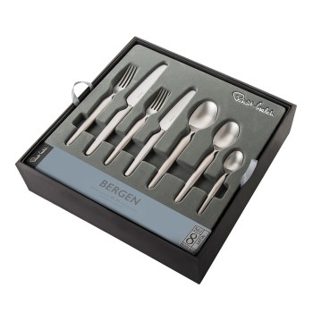 Sztućce BERGEN satin 56 szt. / Robert Welch