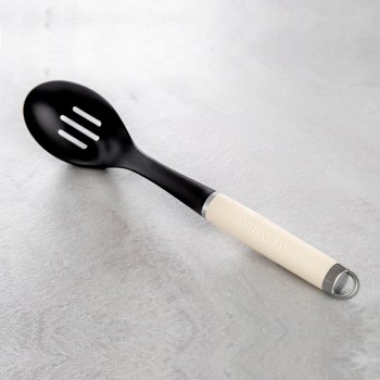 KitchenAid KAG004OHACE, łyżka do odcedzania, łyżka cedzakowa, łyżka z otworami, KitchenAid Almond Cream, 