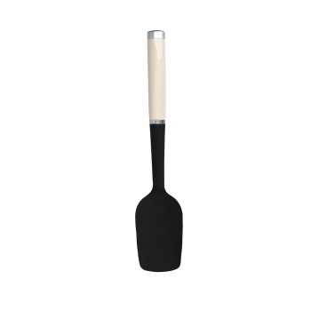 KitchenAid KAG030OHACE Almond Cream, łyżka kuchenna, łyżka silikonowa, KitchenAid Almond Cream, łyżka do mieszania, łyżka do misek