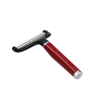 KitchenAid nóż do sera CORELINE Empire Red KAG133OHACE, nóż strunowy do sera, nóż do miękkiego sera, nóż do twardego sera