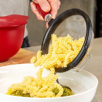 sitko kuchenne, sitko do mąki, sito do odcedzania, sito do płukania, sitko kuchenne KitchenAid, KitchenAid KAG161OHERE, durszlak sito, durszlak KitchenAid