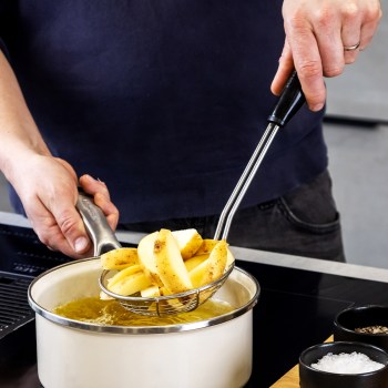 KitchenAid chiński cedzak CLASSIC Onyx Black