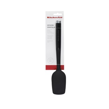 KitchenAid KCG030OHOBE Onyx Black, łyżka kuchenna, łyżka silikonowa, KitchenAid Onyx Black, łyżka do mieszania, łyżka do misek