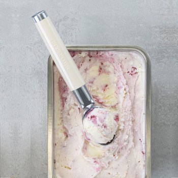 KitchenAid łyżka do lodów Almond Cream, KitchenAid KAG117OHACE, gałkownica do lodów, Almond Cream KitchenAid