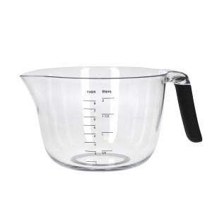 KQG078OSOBE KitchenAid, KitchenAid miska z miarką uchwytem 2L Onyx Black, miska KitchenAid, miska z podziałką, miska z uchwytem