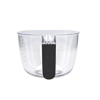 KQG078OSOBE KitchenAid, KitchenAid miska z miarką uchwytem 2L Onyx Black, miska KitchenAid, miska z podziałką, miska z uchwytem