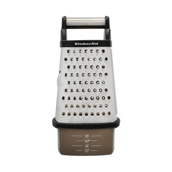 tarka czterostronna, tarka KitcenAid, tarka do warzyw, KitchenAid KQG300OSOBE, tarka 4 ostrza, tarka z pojemnikiem
