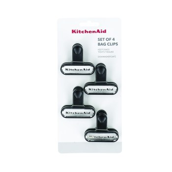klipsy do zamykania opakowań z żywnością, klipsy do żywności, klipsy kuchenne, klipsy do torebek foliowych, KitchenAid KQG325OHOBE