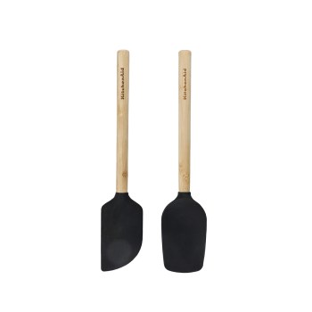 kitchenaid KQG692OHOBE, łopatka silikonowa, łopatki kuchenne, szpatułki kuchenne, szpatułki drewniane, kitchenaid 5057982079826
