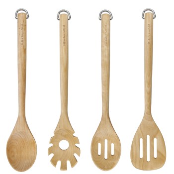 drewniane przybory kuchenne, drewniane akcesoria kuchenne, akcesoria KitchenAid, przybory KitchenAid, KQR752BXE KitchenAid