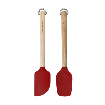 kitchenaid KQR750OHERE, łopatka silikonowa, łopatki kuchenne, szpatułki kuchenne, szpatułki drewniane, kitchenaid 5057982079987