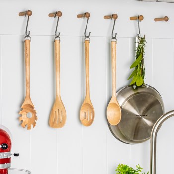 KitchenAid łopatka drewniana z otworami CORELINE Birch