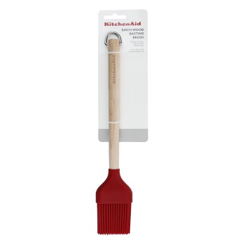pędzelek silikonowy KitchenAid, pędzelek kuchenny silikonowy, pędzelek KitchenAid KQR753OHERE, KitchenAid Coreline Birch,