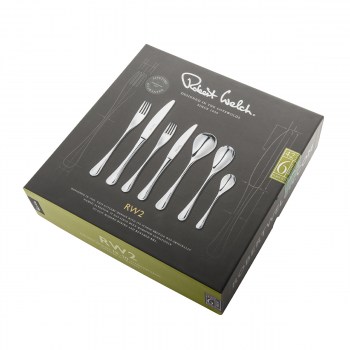 sztućce Robert Welch, sztućce RW2, RW2 Robert Welch, eleganckie sztućce, sztućce na prezent, prezent ślubny, zestaw sztućców dla 6 osób, sztućce stal polerowana, komplet sztućców w walizce, sztućce gerlach tunea, sztucce zestaw, komplet sztućców allegro,