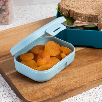 pojemnik na przekąskę, pojemnik na drobiazgi, pojemnik na kanapkę, pojemnik Amuse A-000444, różowy pojemnik na przekąskę, pojemnik BPA Free, pojemnik certyfikat do kontaktu z żywnością