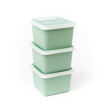 pojemniki do zamrażarki, pojemniki do mrożenia, pojemniki BPA FREE, Amuse Alaska pojemniki, pojemniki do zamrażania, Amuse A-000255 Alaska BIO, pojemniki 750ml, ekologiczne pojemniki, pojemniki z trzciny cukrowej, pojemniki do recyklingu