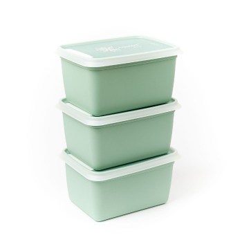 pojemniki do zamrażarki, pojemniki do mrożenia, pojemniki BPA FREE, Amuse Alaska pojemniki, pojemniki do zamrażania, Amuse A-000256 Alaska BIO, pojemniki do żywności 1L, ekologiczne pojemniki, pojemniki z trzciny cukrowej, pojemniki do recyklingu