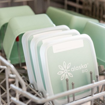 pojemniki do zamrażarki, pojemniki do mrożenia, pojemniki BPA FREE, Amuse Alaska pojemniki, pojemniki do zamrażania, Amuse A-000256 Alaska BIO, pojemniki do żywności 1L, ekologiczne pojemniki, pojemniki z trzciny cukrowej, pojemniki do recyklingu