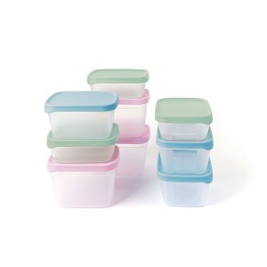 pojemniki do lodówki, pojemniki do zamrażarki, pojemniki do mikrofalówki, pojemniki BPA Free, pojemniki Amuse Optifridge, Amuse A-000371, pojemniki BPA Free, zestaw pojemników do żywności