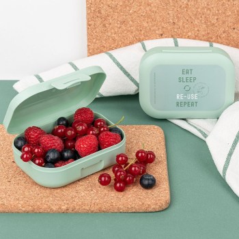 lunchbox z trzciny cukrowej, lunchbox ekologiczny, lunchbox Amuse BIO, Amuse A-000319, pojemnik na kanapki, pojemnik na przekąskę, lunchbox z bioplastiku